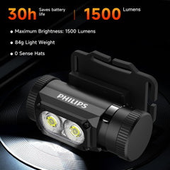 PHILIPS SFL3255 side tilt detail illustrating 180° adjustment for accurate aiming