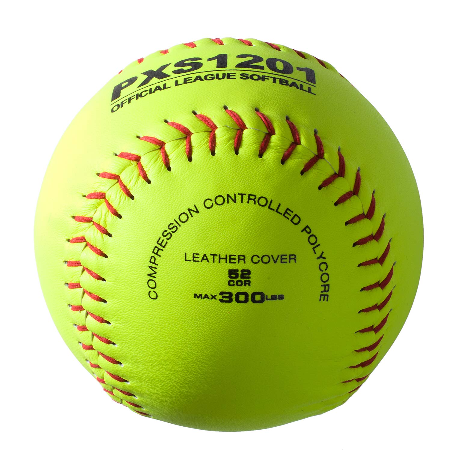 PHINIX closeup of red flat stitching and split leather cover for improved grip