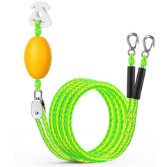 Phoncoo front view of tow harness showing full assembly and bright colors for visibility