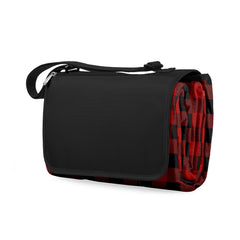 PICNIC TIME folded tote front showing compact carry size and neat foldability
