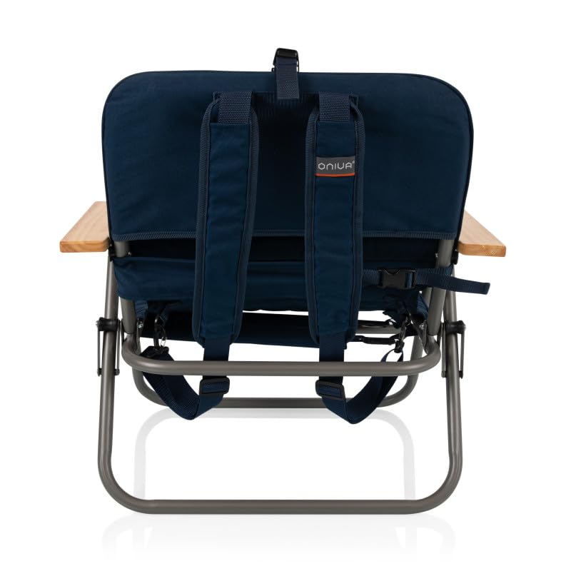 PICNIC TIME chair in use on sandy beach showing low lounge comfort for relaxed days
