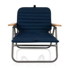 PICNIC TIME removable cover zipper detail highlighting washable fabric for easy cleaning