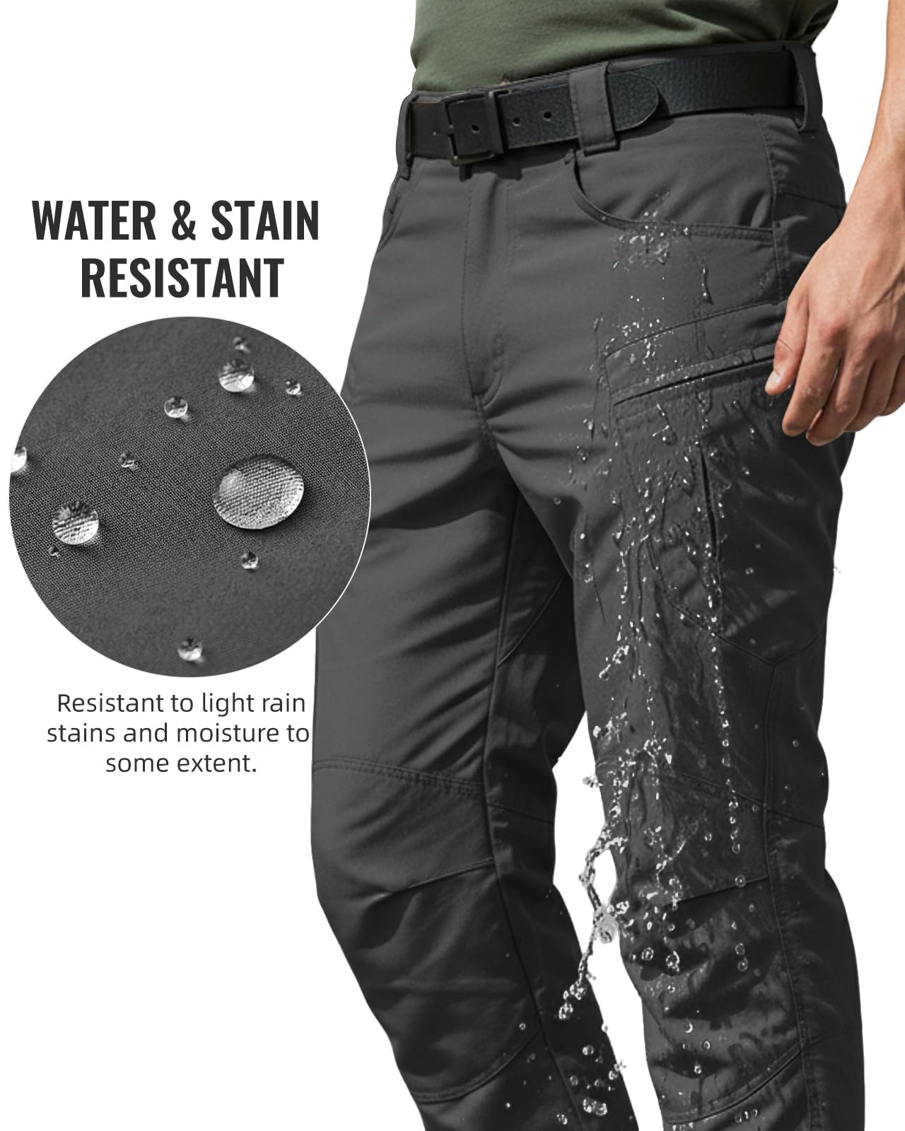 PIDO YOGA reinforced knee and crotch panels increasing durability for rugged use