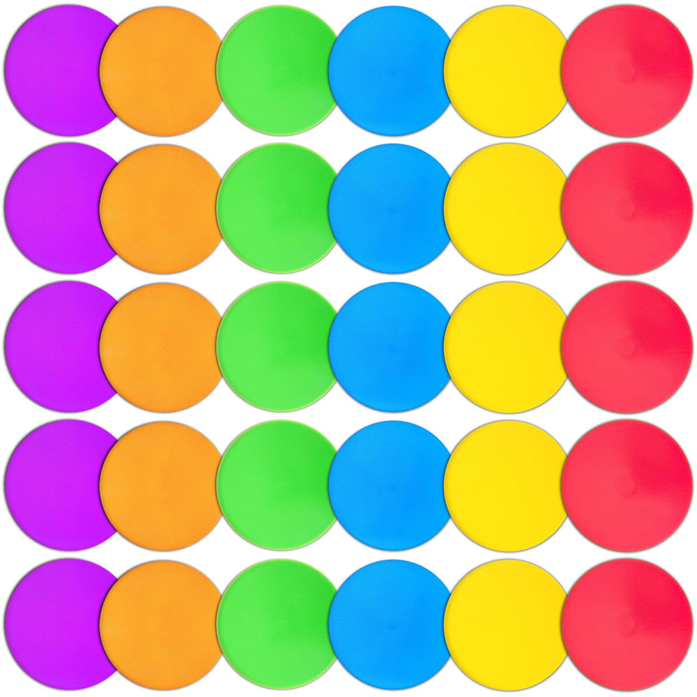 PIKZH front pack of 12 colorful flat markers for visible training