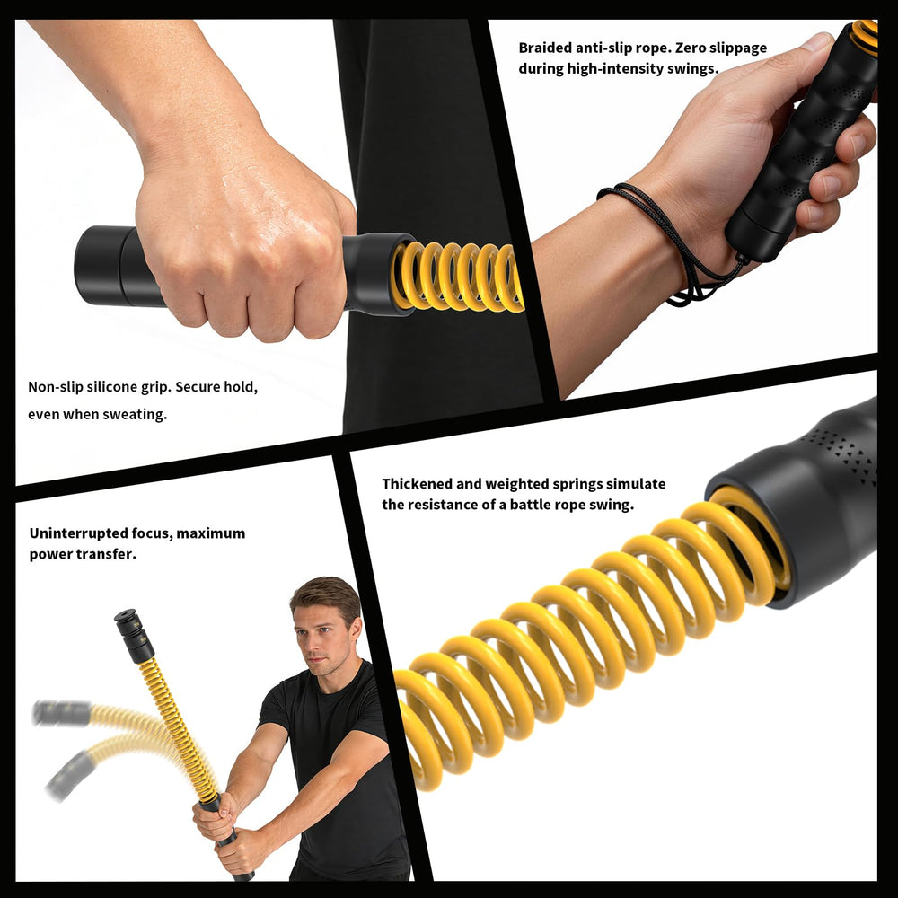 PinaiIon ropes in gym setting showing dynamic use for full-body conditioning benefits
