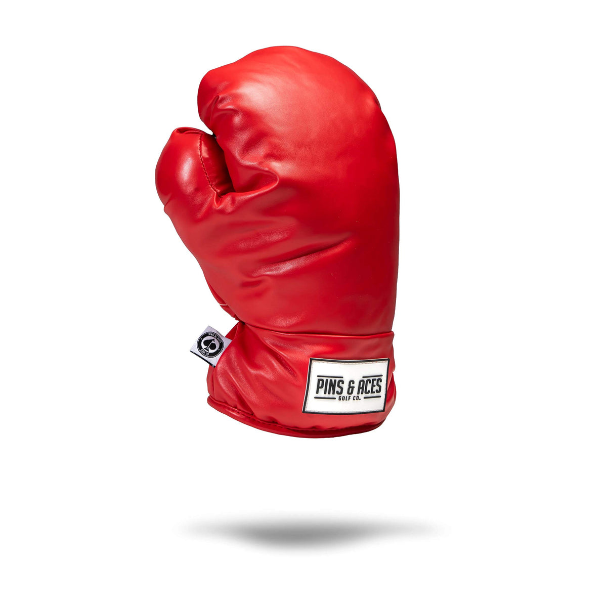 Pins & Aces front view showing red glove design and durable protection