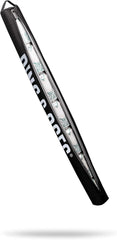 Pins & Aces front view of black 7-can cooler showing slim profile and discreet design