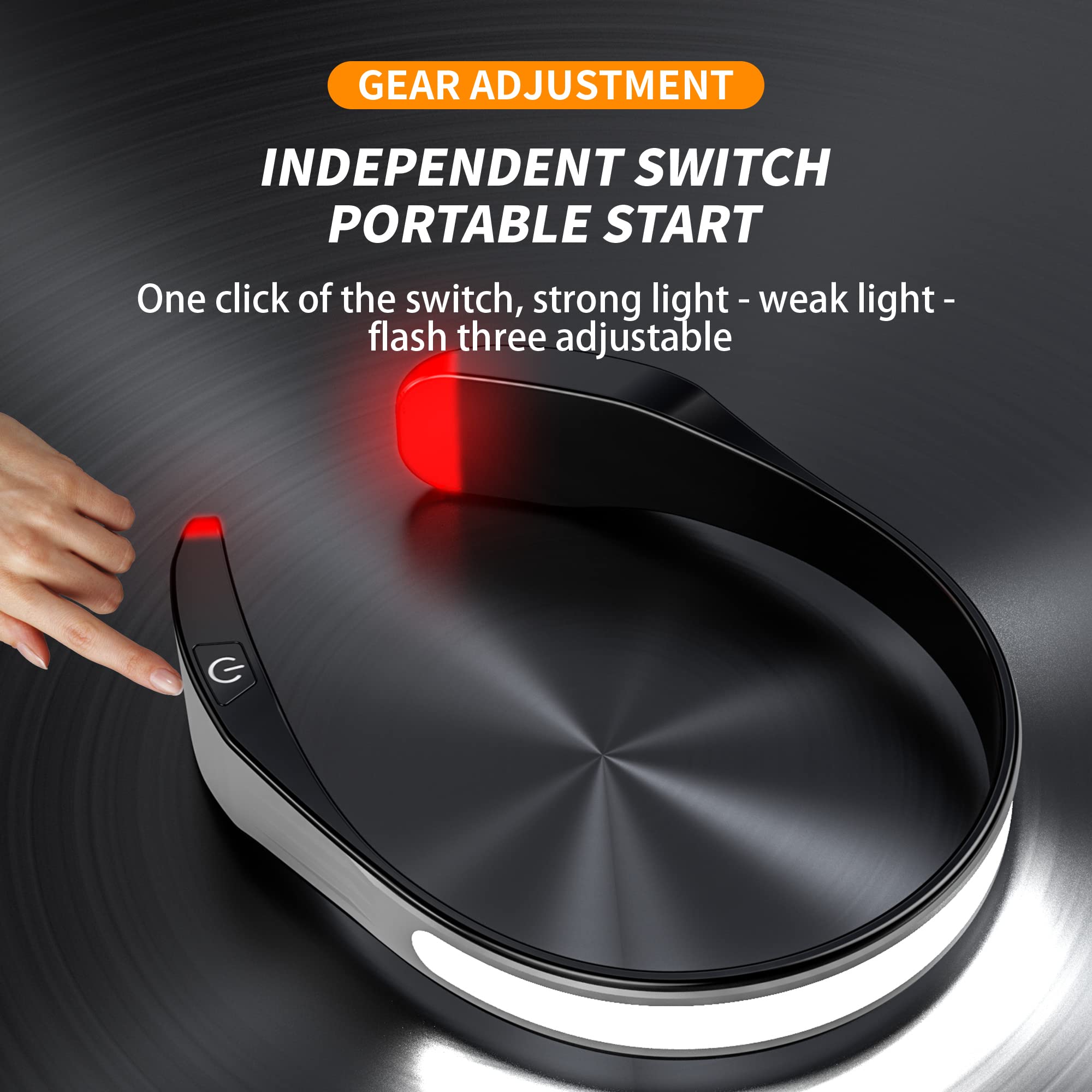 PINSAI folded in pocket to show compact size and lightweight portability for travel