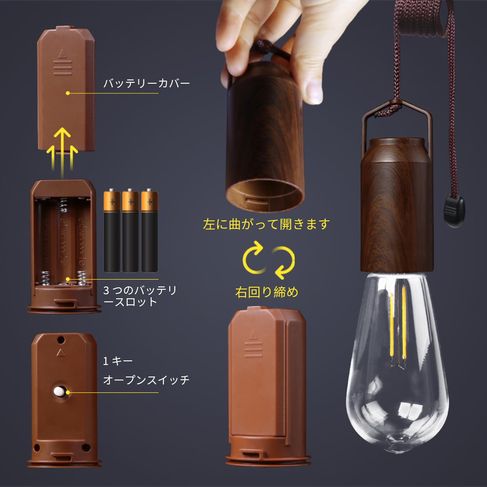 PINSAI beside a hand to show size comparison and packable portability