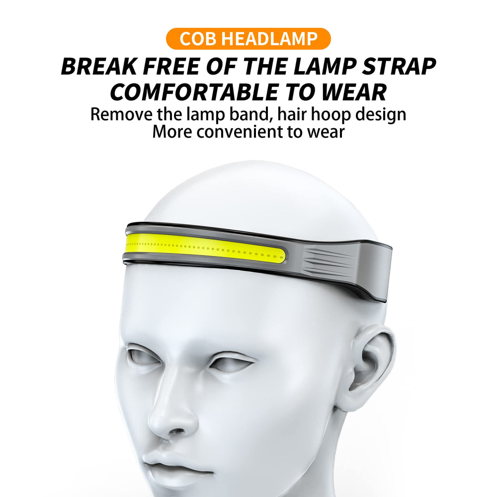 PINSAI LED spotlight close-up focusing a bright beam for precise repair work