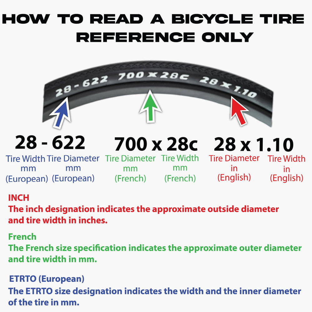 Pirelli P7 Sport beside ruler showing 26-622 measurements for correct sizing