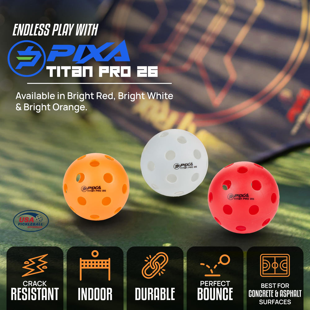 PIXA Titan Pro 26 in indoor play showing improved tracking and performance