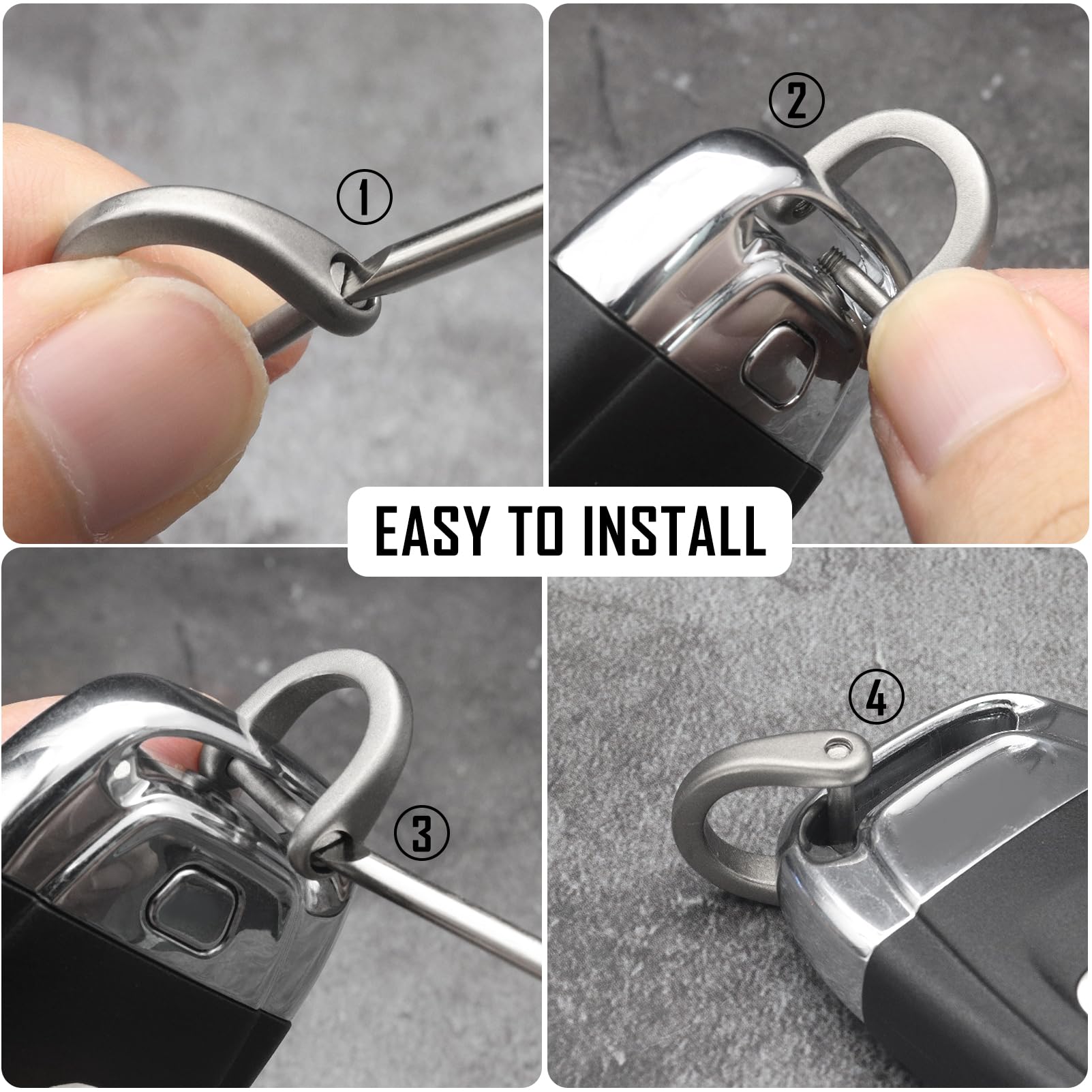 PJYTAC clipped to a belt loop showing secure carry and hands-free convenience