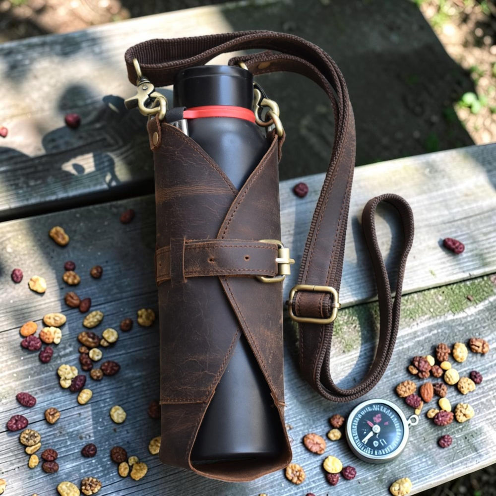 PL PEARL LEATHER closeup of solid brass hardware highlighting strength and secure fastening benefit