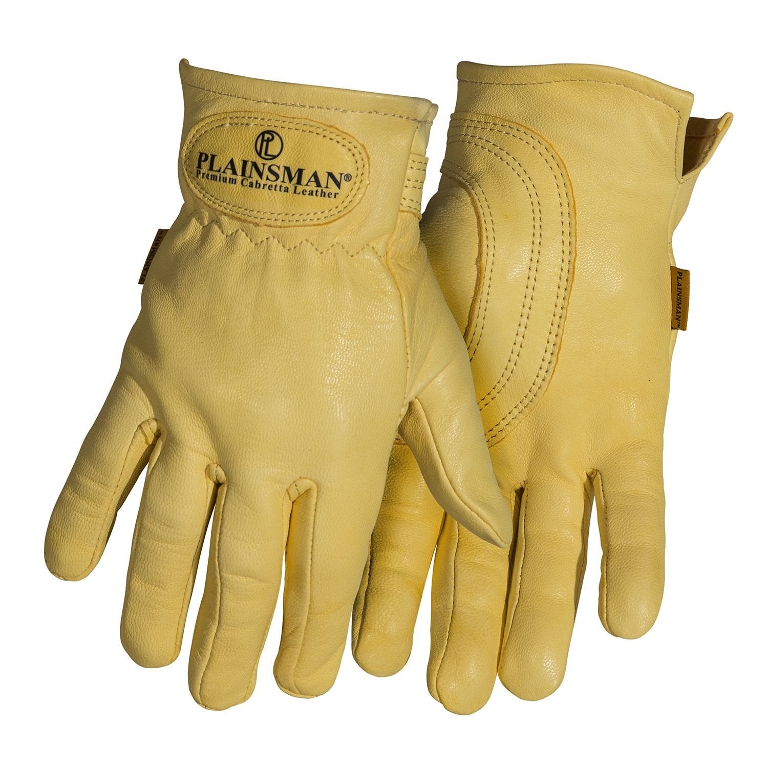 Plainsman front view showing glove fit and elastic wrist for secure wear