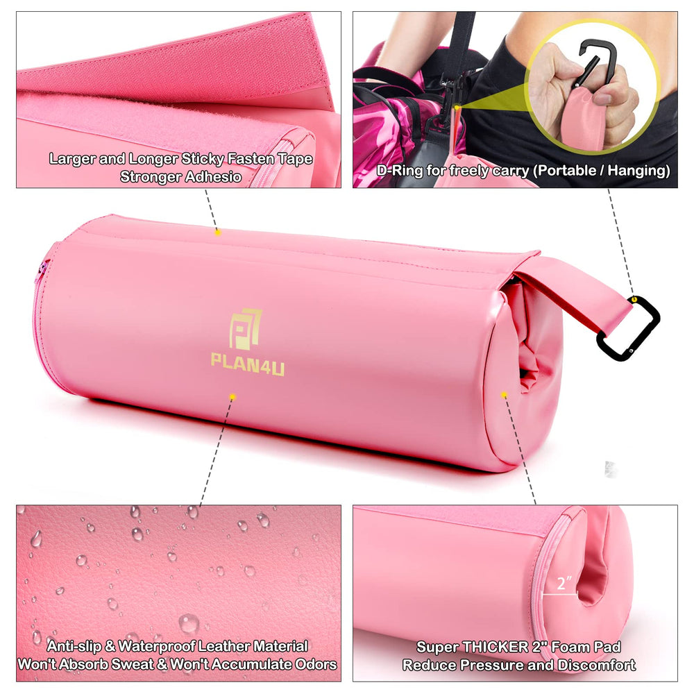 Plan4U detailed shot of long adhesive strap offering secure attachment