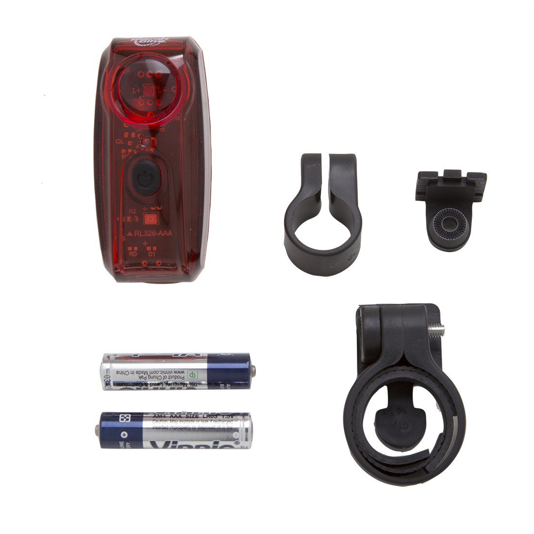Planet Bike Superflash 65 mounted on seatpost showing secure fit and improved rear visibility