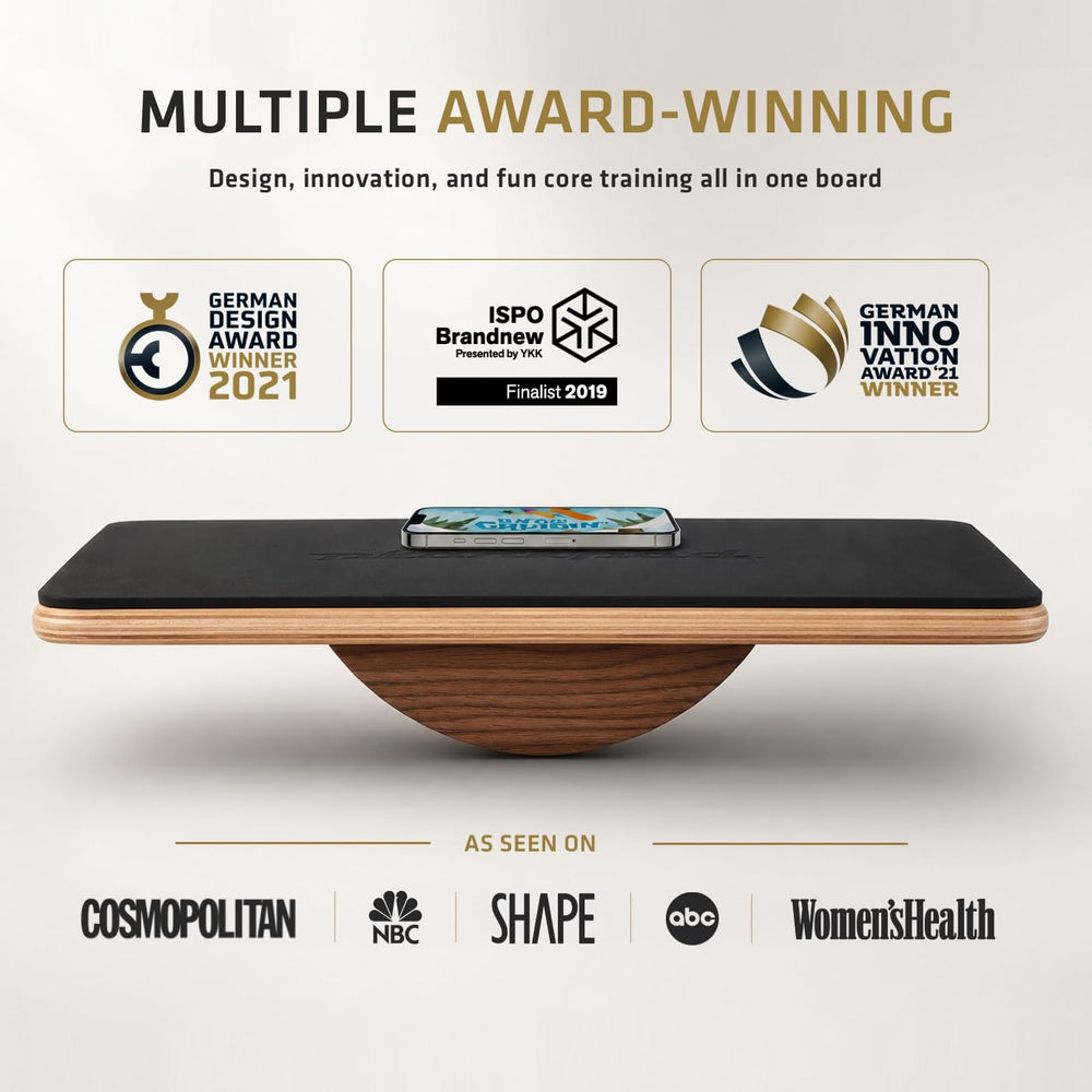 plankpad PRO connected to TV for family play and motivating group workouts
