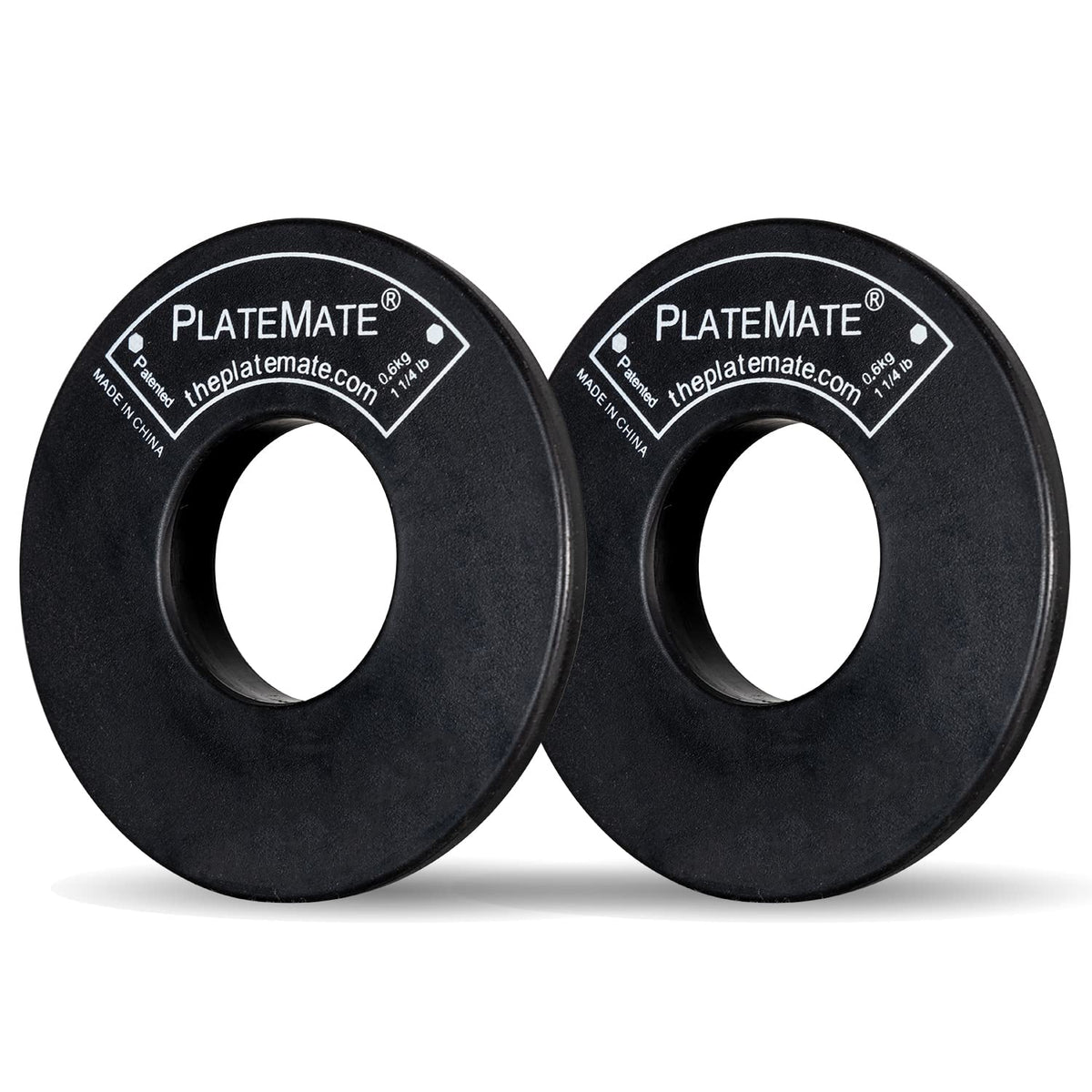PlateMate donut front view showing compact magnetic design and easy storage benefit