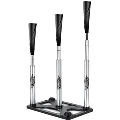 PLAYAPUT front view of batting tee showing full 20–46 inch range and stable base