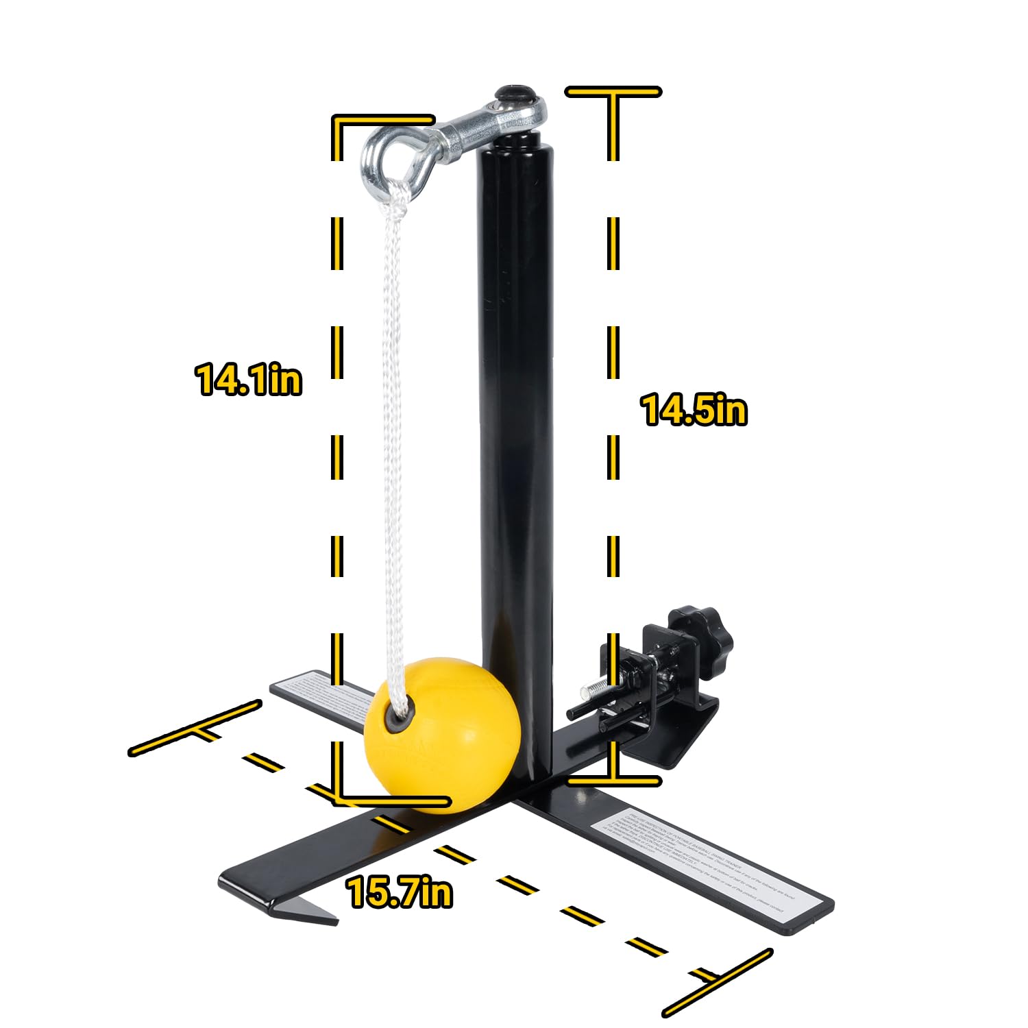 PLAYAPUT close-up of tether attachment showing durable connection and secure performance