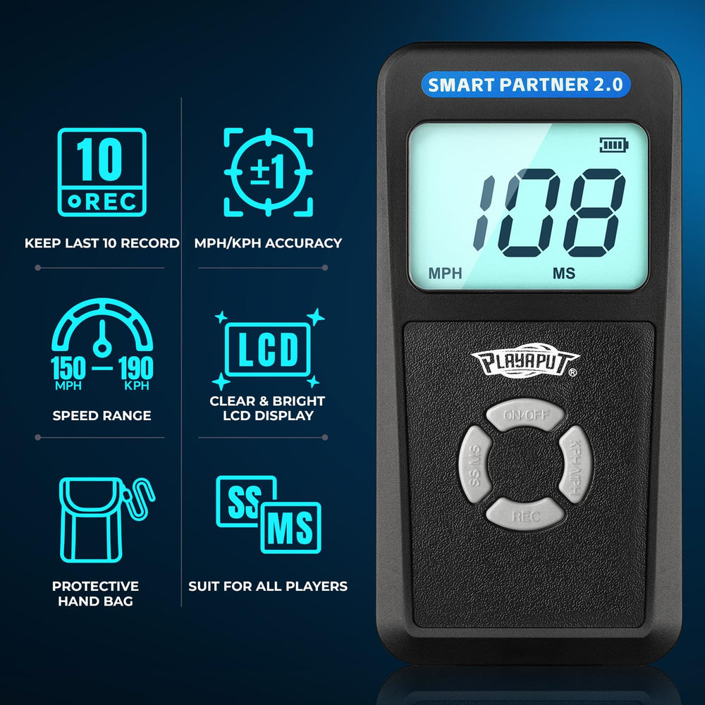 PLAYAPUT radar large LCD close-up for easy viewing in bright conditions