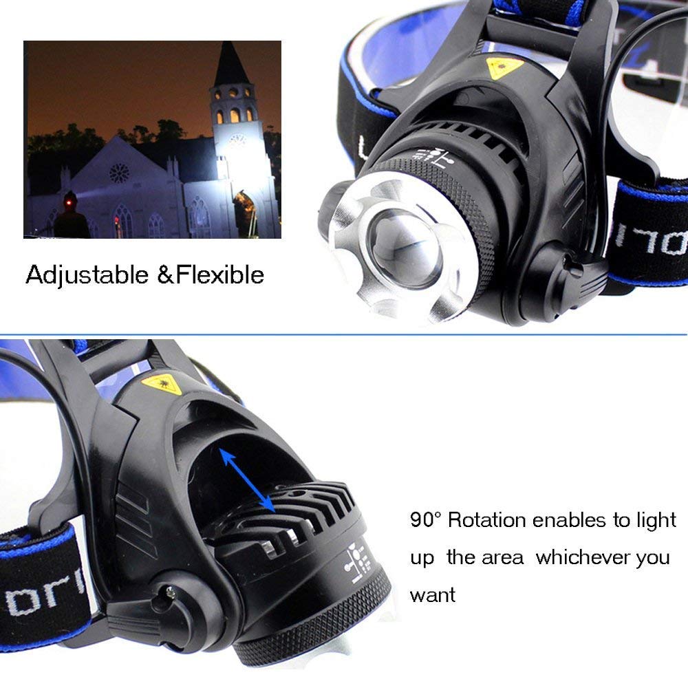 Ploarnovo rear taillight and adjustable strap improving safety and comfort