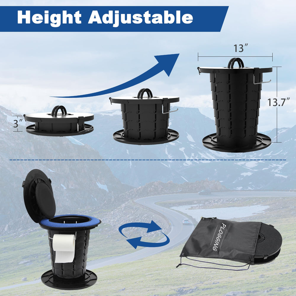 PLOGGING kit with storage bag and accessories for easy transport