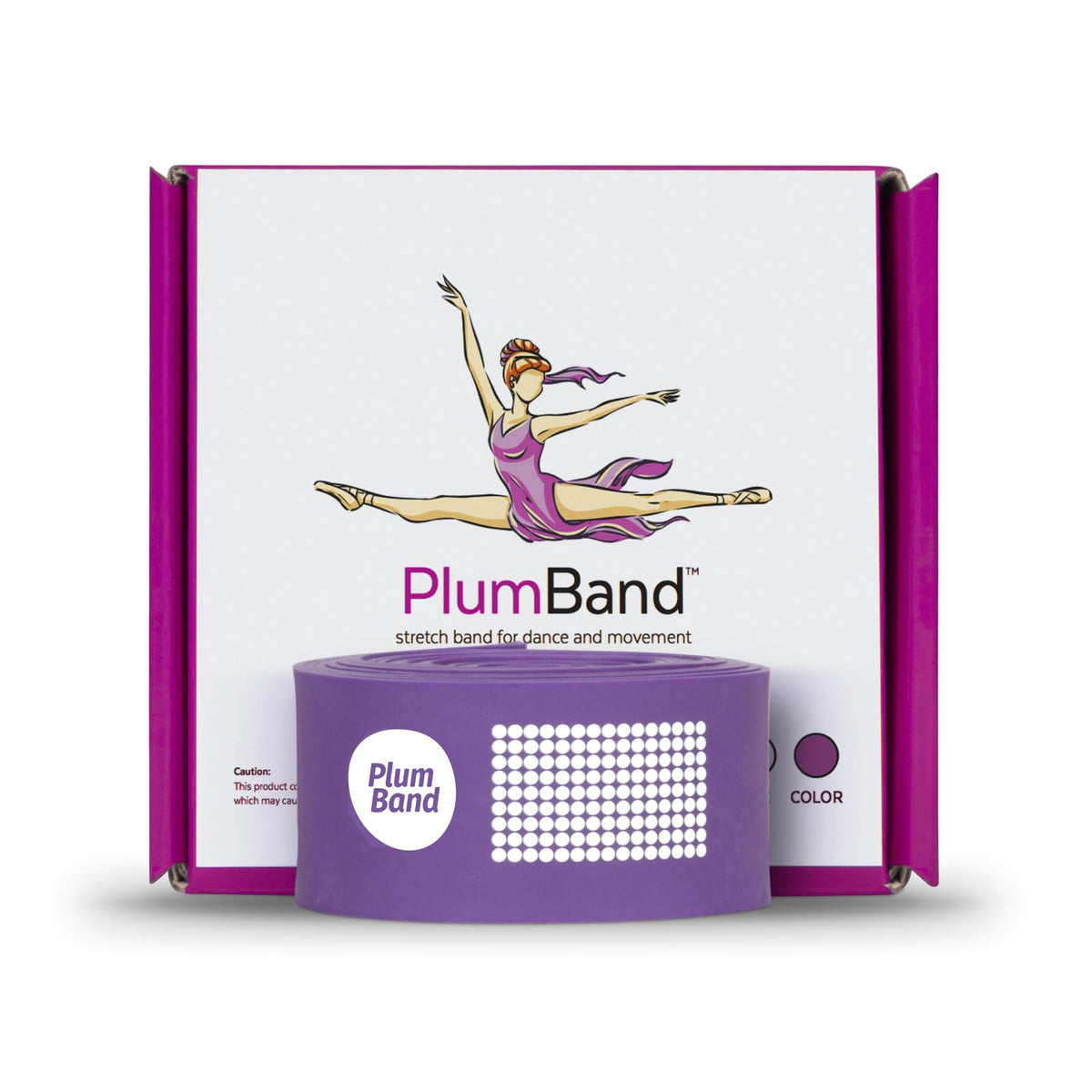 PlumBand front packaging showing plum purple band and gift-ready presentation
