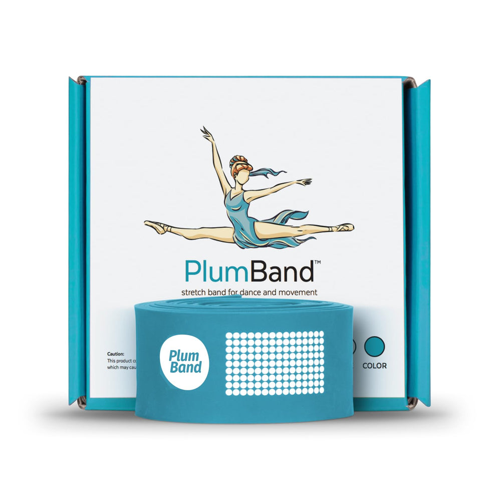 PlumBand sky blue front packaging showing band and benefits