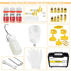 Pmbqifay three 60ml mineral oil bottles ensuring multiple brake services