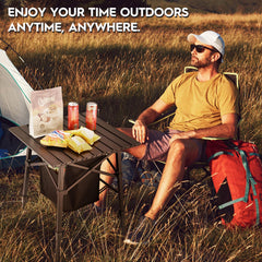Pnbfhn integrated storage bag attached organising camping essentials
