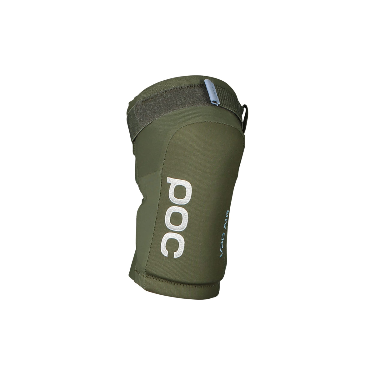 POC front view of knee protector showing slim profile and coverage benefit