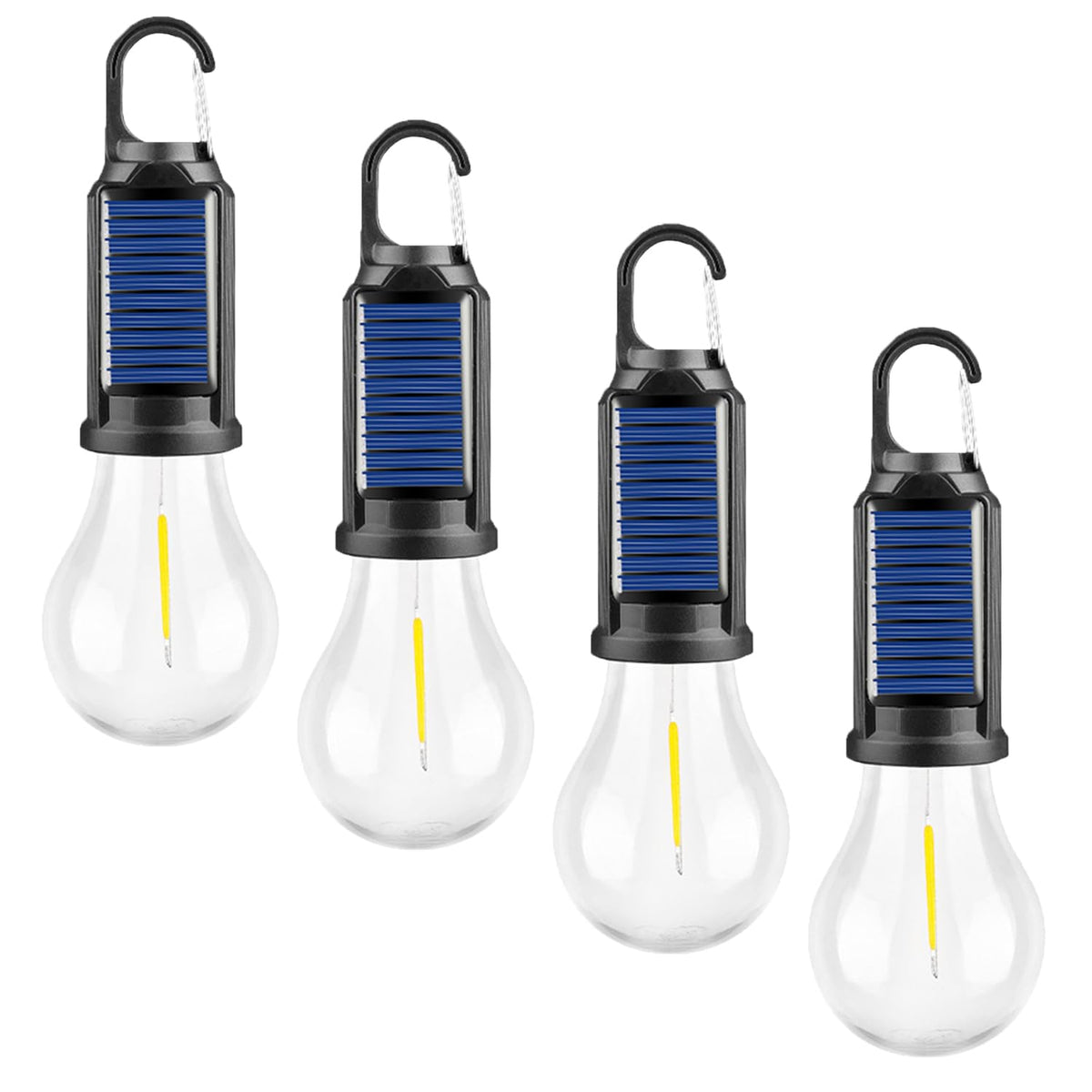 Pocketman front view lantern showing shape and warm light benefit