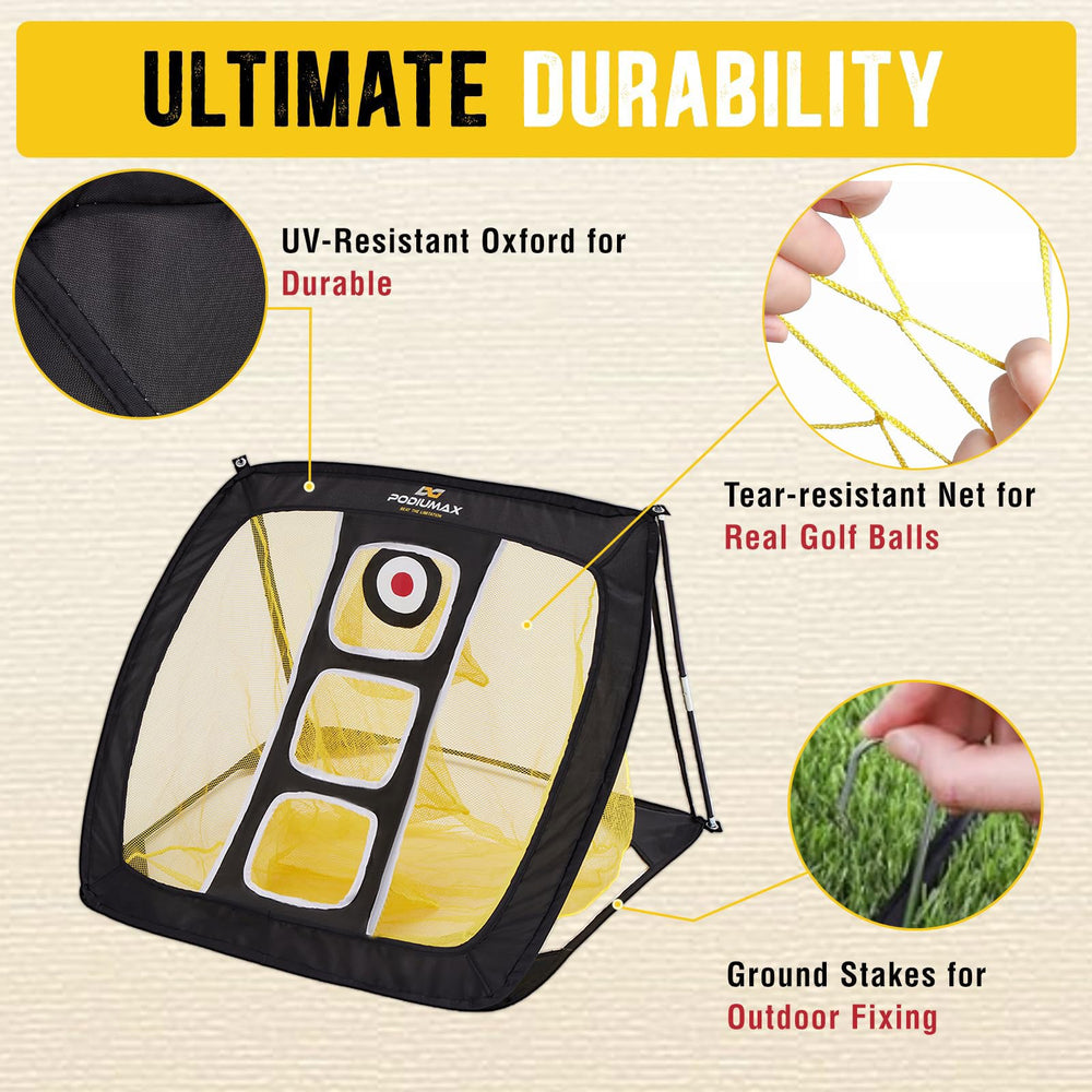 PodiuMax reinforced fiberglass frame and seams providing stable durability