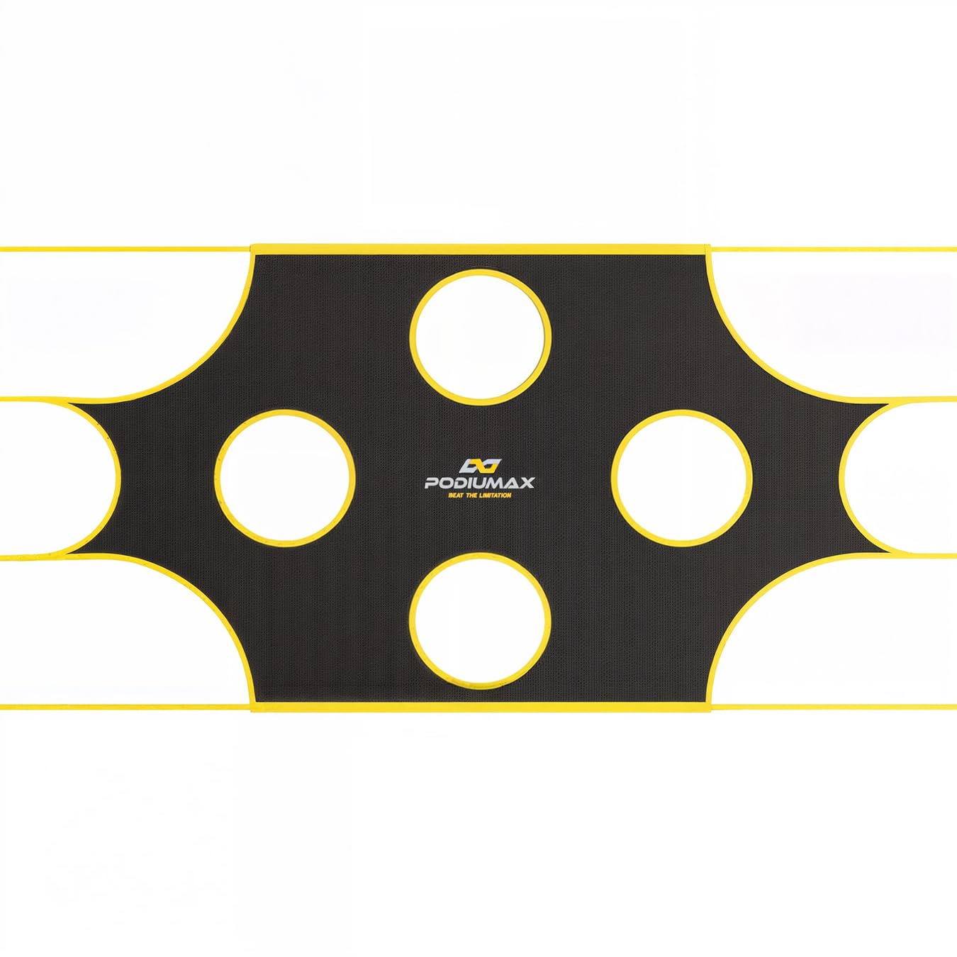 PodiuMax front view target net showing 10 scoring zones for focused shooting practice