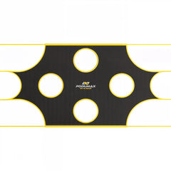 PodiuMax front view target net showing 10 scoring zones for focused shooting practice