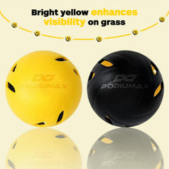 PodiuMax ball in use during batting drill improving swing practice