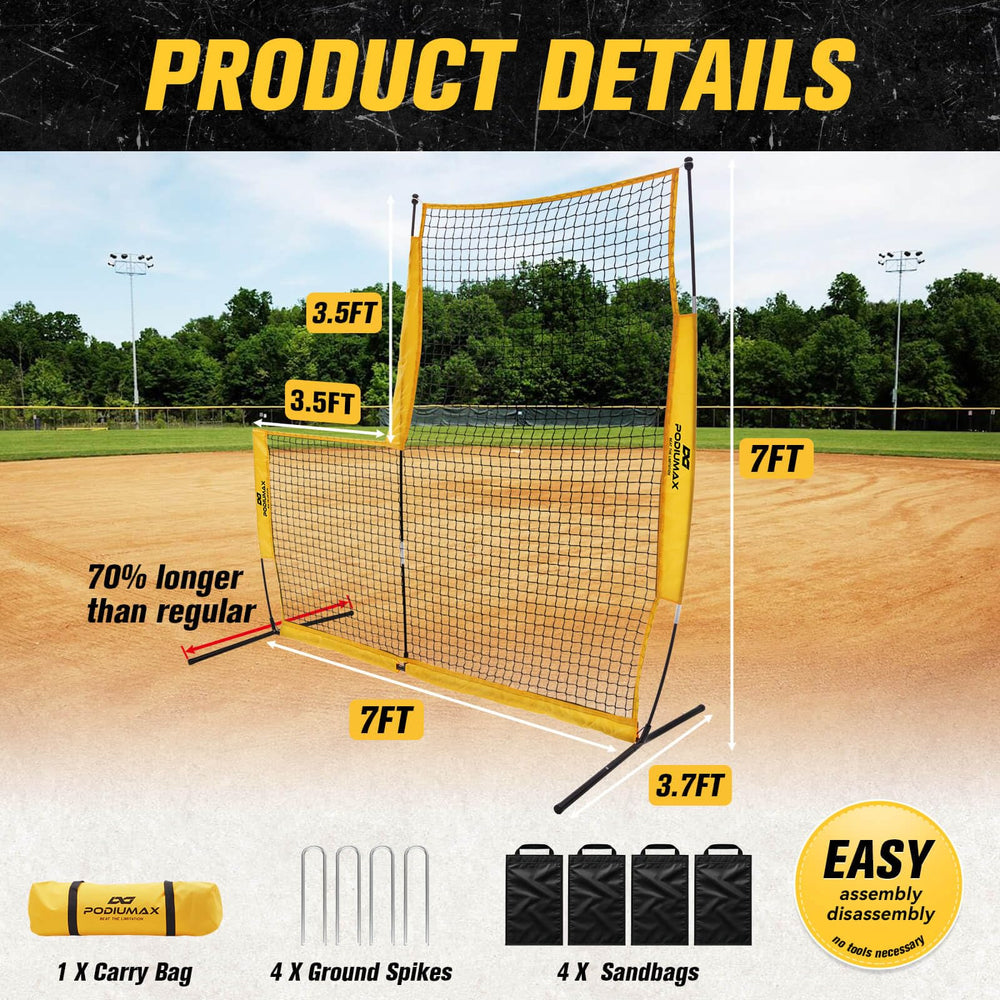 PodiuMax base with sandbags and anchors ensuring secure, stable practice sessions