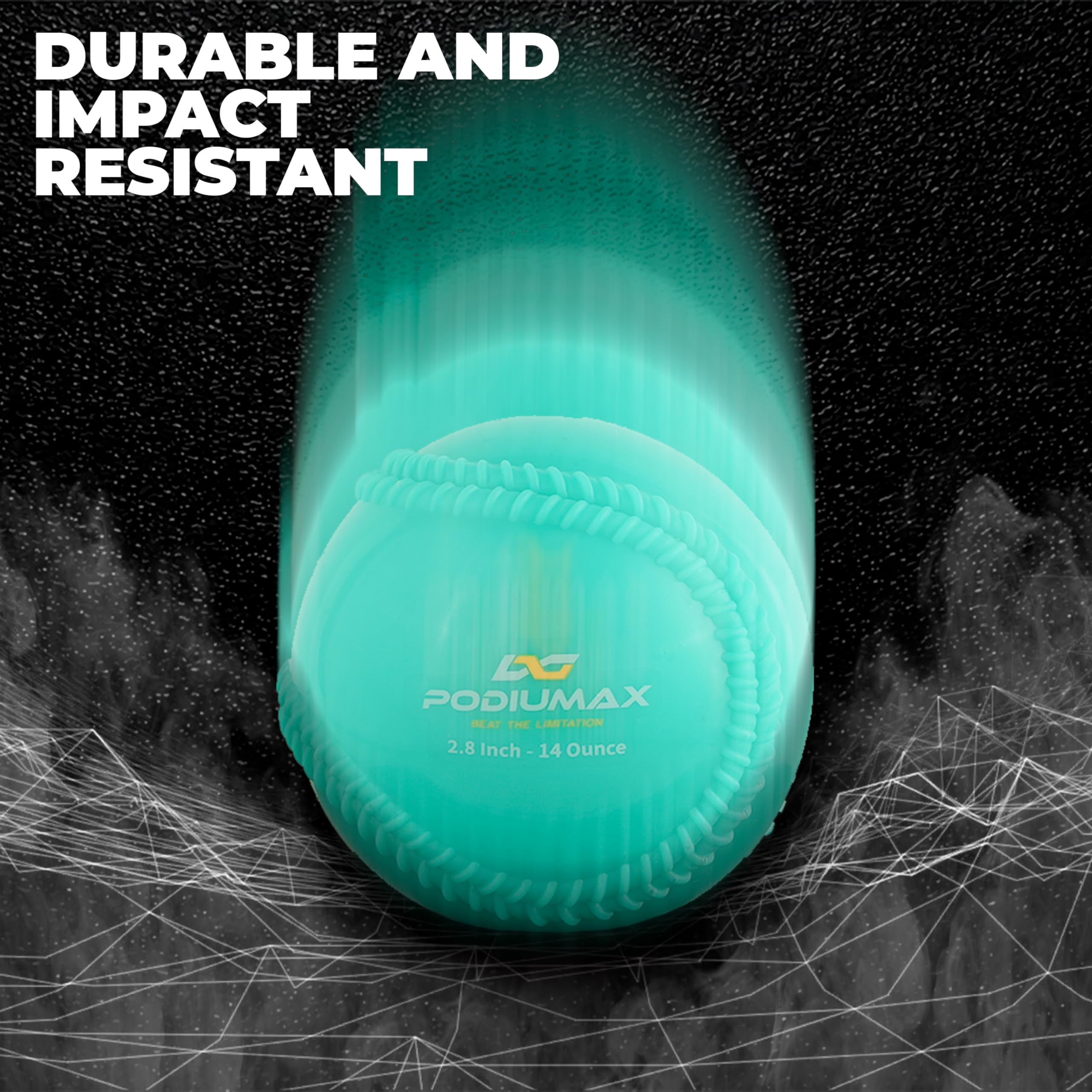 PodiuMax in-use by player throwing to build arm strength and refine mechanics