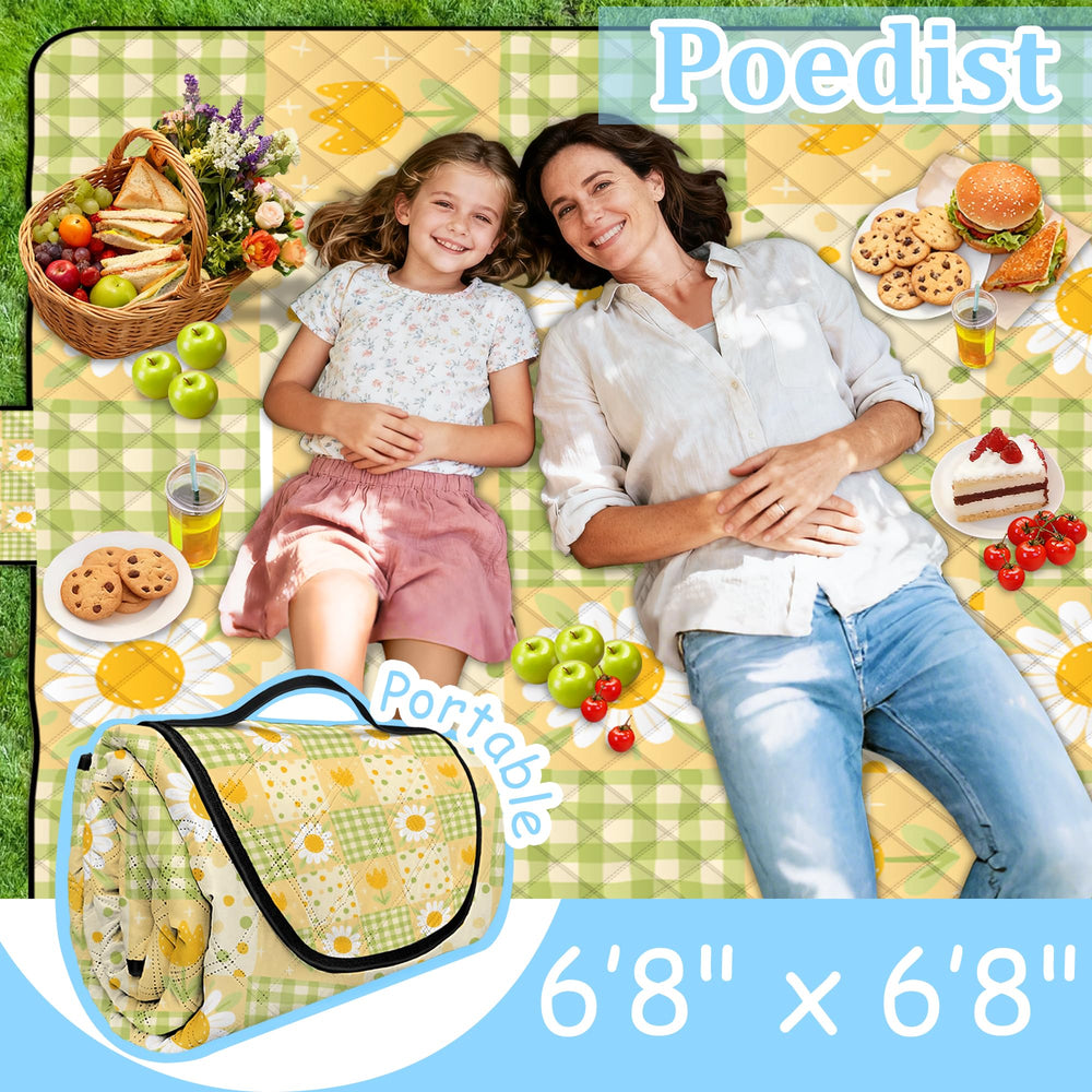 Poedist folded into carry bag for compact transport and easy storage on outings