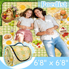 Poedist folded into carry bag for compact transport and easy storage on outings