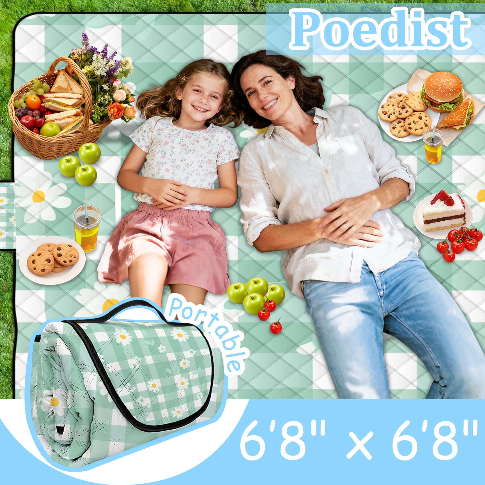 Poedist scale comparison with people showcasing true 6–8 person capacity