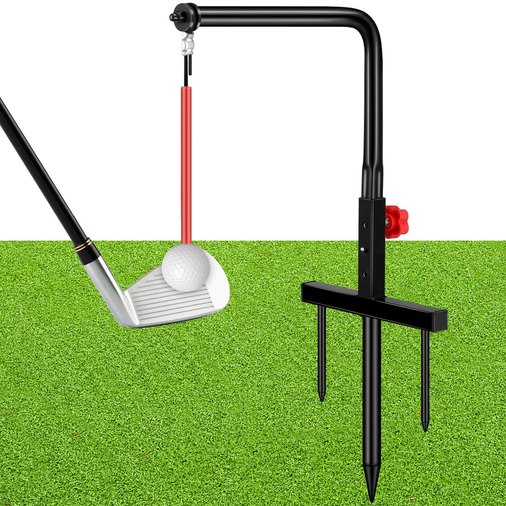 Poen front view trainer showing solid iron frame and stability for consistent practice