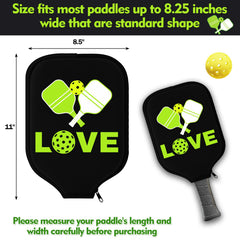 Poen sleeve with a paddle inside demonstrating snug fit and scratch prevention