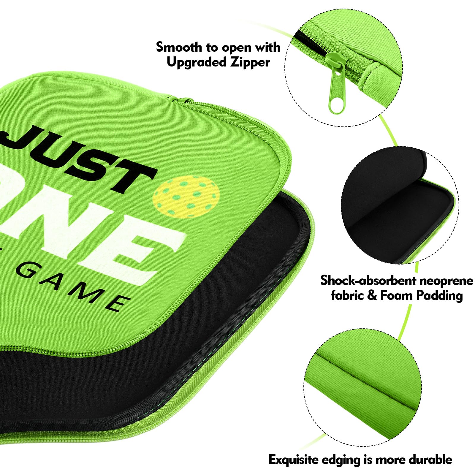 Poen zipper detail image showing smooth closure and secure paddle protection