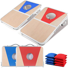 Pointyard front view of boards showing ready-to-play setup and convenience