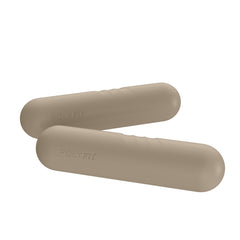Polyfit front view of dumbbell bars showing neat packaging and color options, easy selection benefit