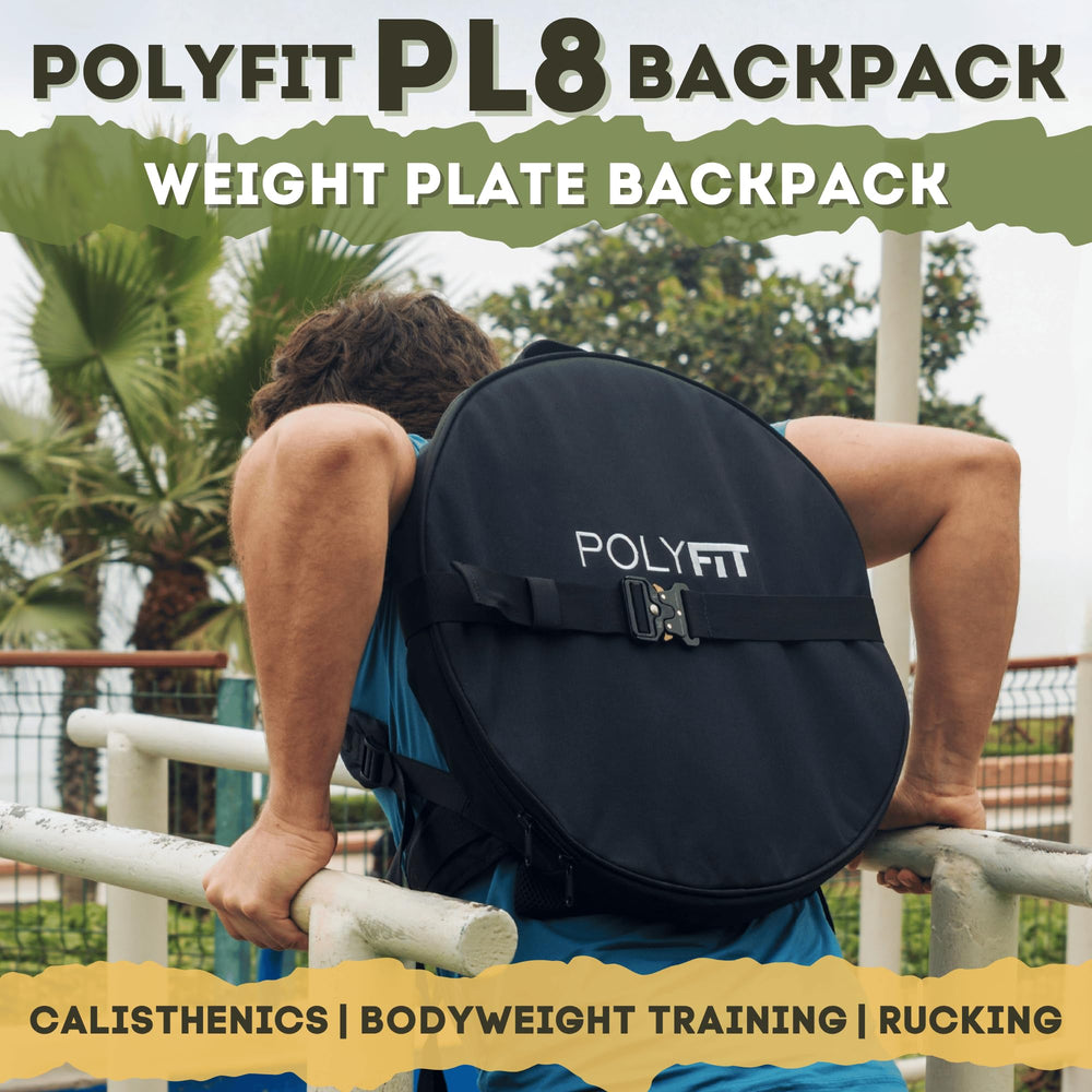 Polyfit PL8 open internal chamber displaying plate pocket and dual-lock system for stable carry