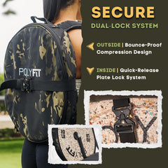 Polyfit PL8 strap and buckle detail showing tactical aluminum buckles and quick-release convenience